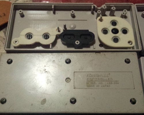 NES Controller Conductive Button Rubber Pads