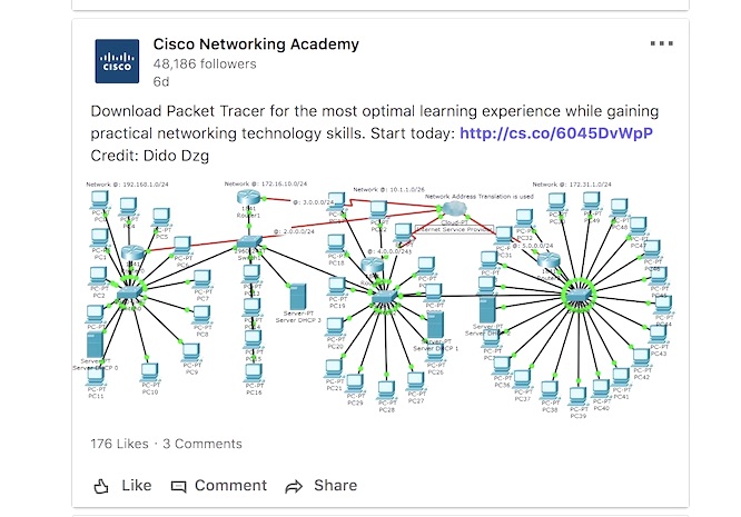 Cisco Networking Academy Packet tracer download